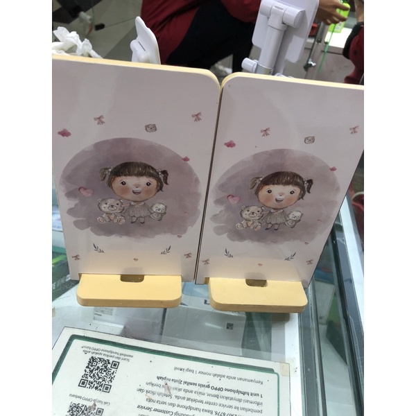 

tempat stand handphone dan alat tulis
