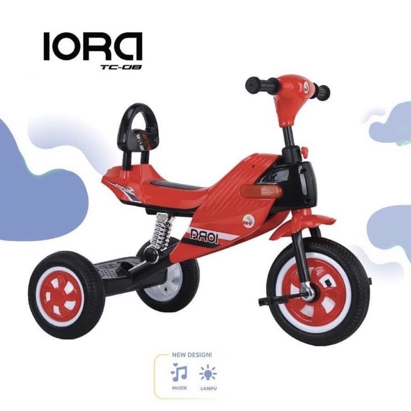 PMB IORA TC08 / SEPEDA ANAK RODA TIGA PMB IORA TC-08