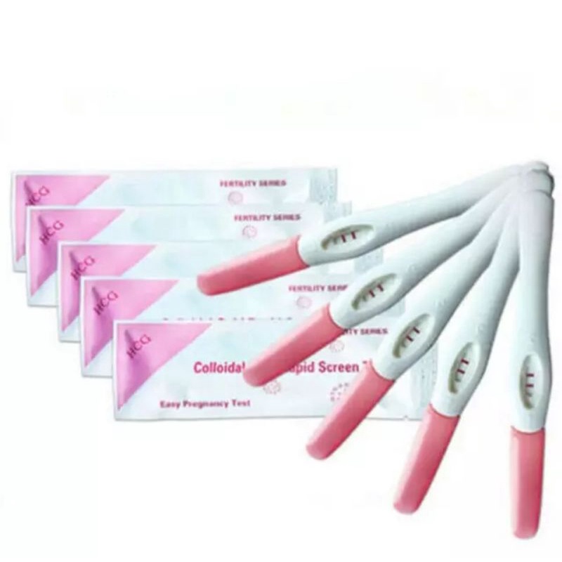 Tespek Colloidal Gold Easy Pregnancy Test / Testpack Stick / Tes Kehamilan Instan Compact Stik pack Hamil / Cup Ovulasi Promil Program Hamil Midstream Digital