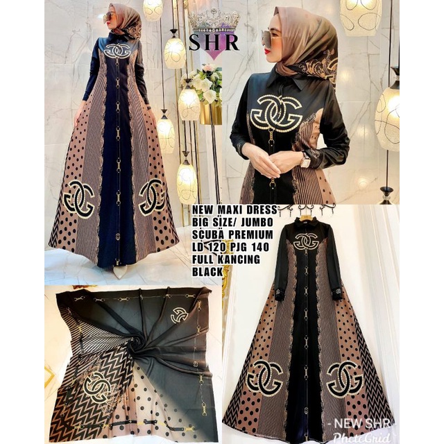 NEW MAXI DRES JAMET JUMBO BY SHR