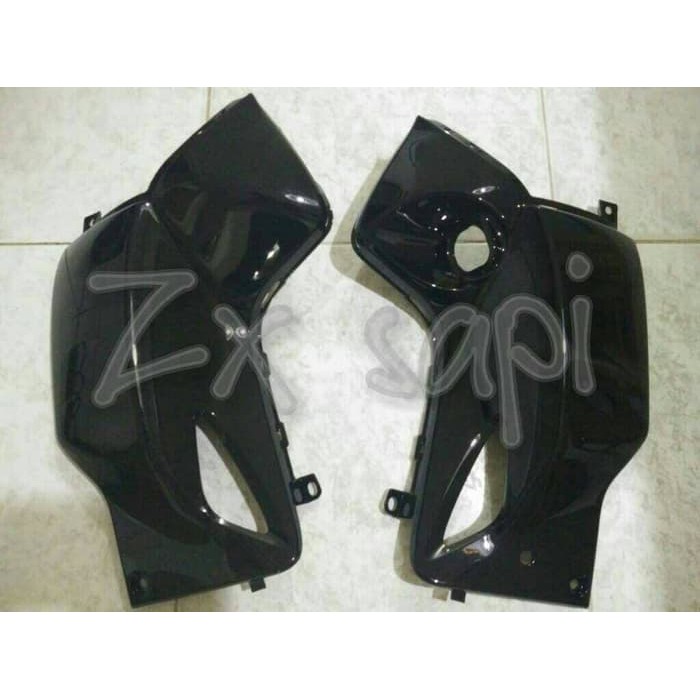 Terlaris sayap depan / cover body dpn bagian dalam kawasaki zx 130 warna hitam