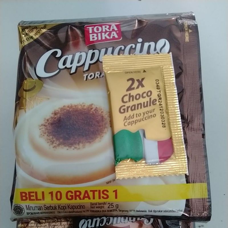 

Torabika Cappuccino bisa satuan atau renceng