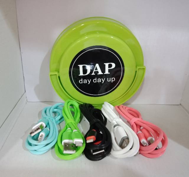 Kabel Data DAP DYL100 Kabel Charger Kabel Casan DAP DYL100 Iphone Lighting isi 50Pcs