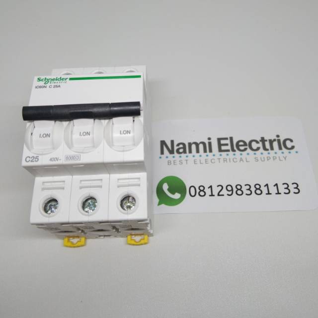 MCB Schneider IC60N 3P 25A