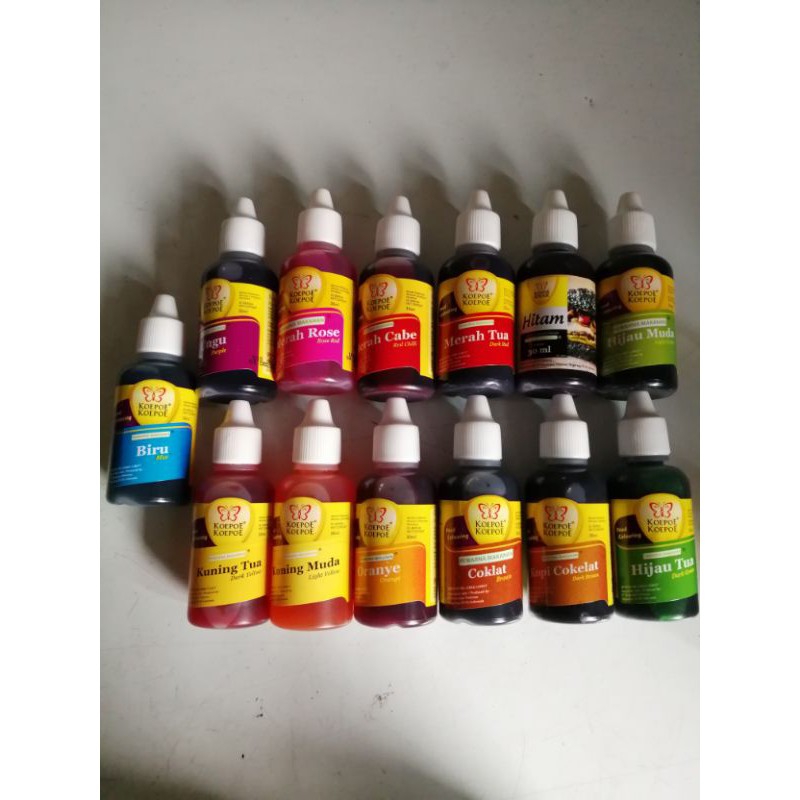 

Pewarna makanan Koepoe 30ml