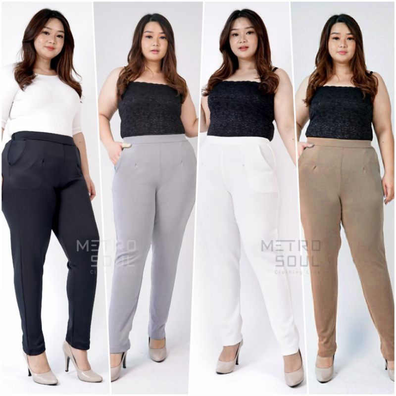 BAGGY PANTS HAREM / PANTS SCUBA PREMIUM / CELANA GARIS TULANG /  PANTS