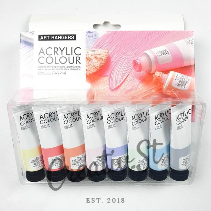 

[COD] Art Rangers Cat Acrylic Pastel 8 Warna Set Akrilik Paint Lukisan GRATIS ONGKIR Kode 1113