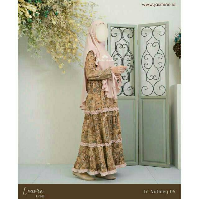 Khimar Louvre / jilbab premium / jasmine