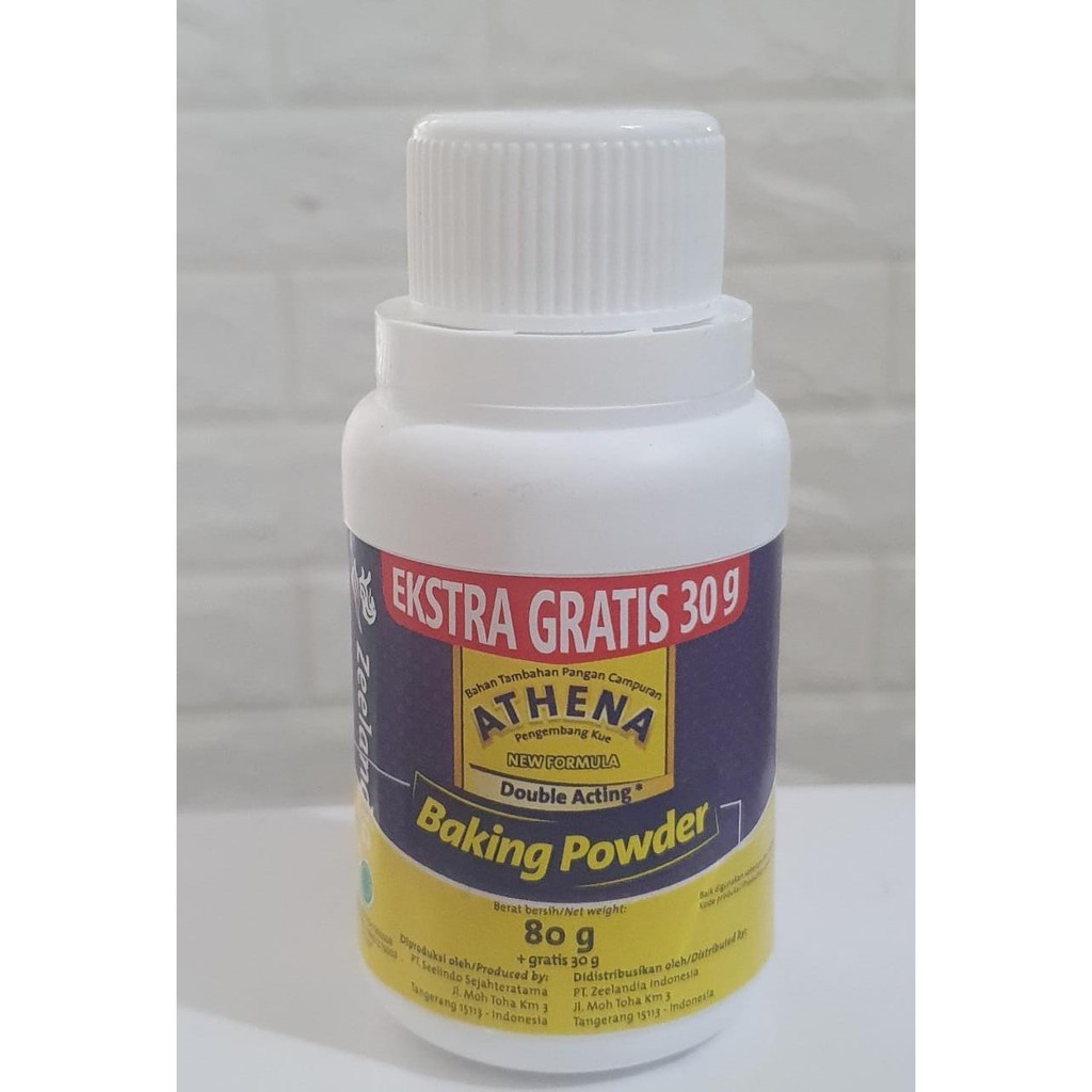

Baking Powder Athena Double Acting Bahan Pengembang Kue Cake