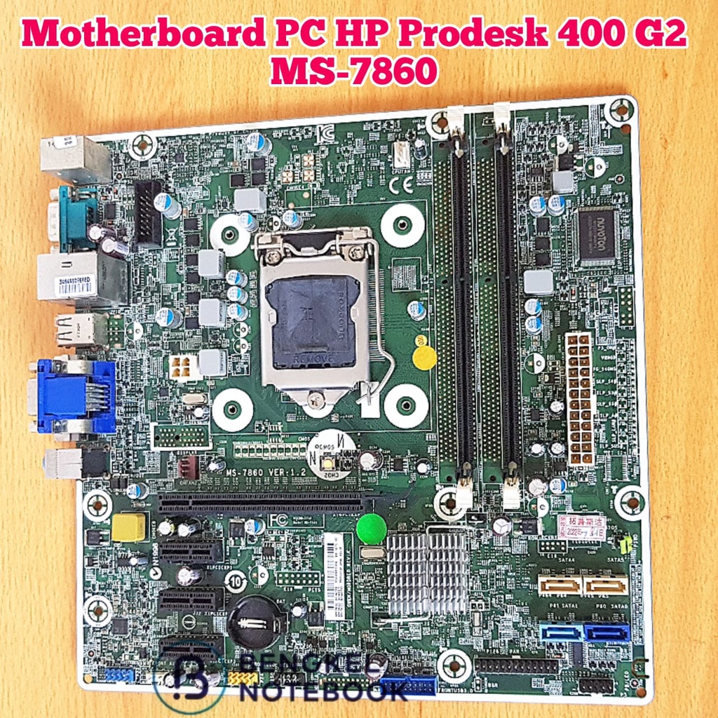 Motherboard PC HP ProDesk 400 G1 G2 780323-001 501 601 718775-002 H81 718413-001 718775-001 718775-001 718413-001 718413-501 MS-7860 Ver 1.2