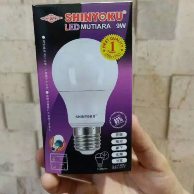 LAMPU SHINYOKU LED MUTIARA 9WATT