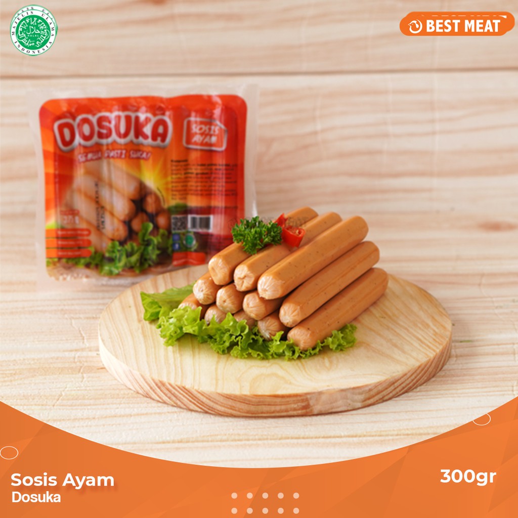 Jual Dosuka Sosis Ayam 300 Gr Shopee Indonesia