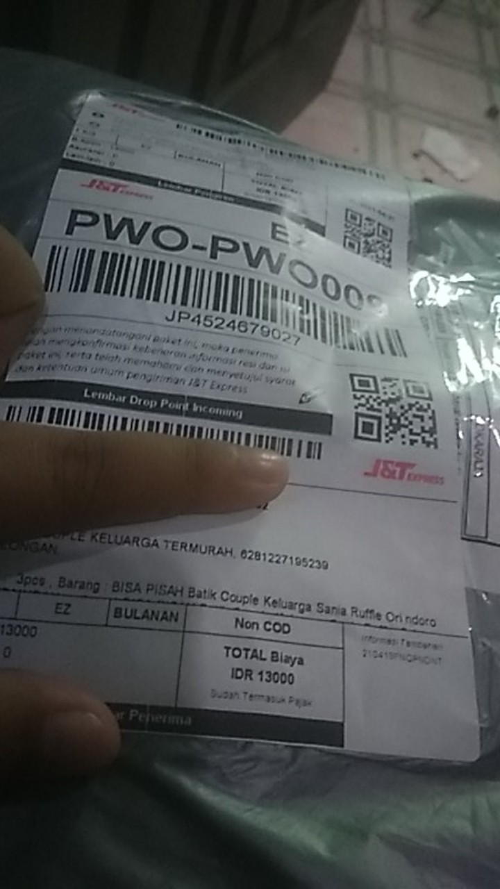 Bisa Pisah Batik Couple Keluarga Sania Ruffle Ori Ndoro Jowi Termurah Gurita Putih