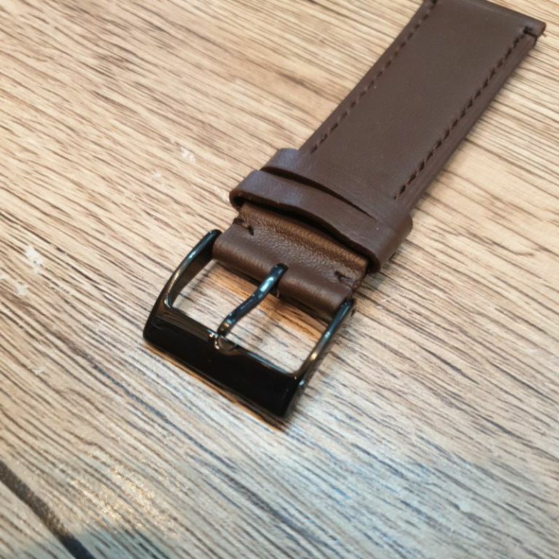 Strap tali jam tangan kulit full leather peyton Rous tipis anti aiergic murah grosir