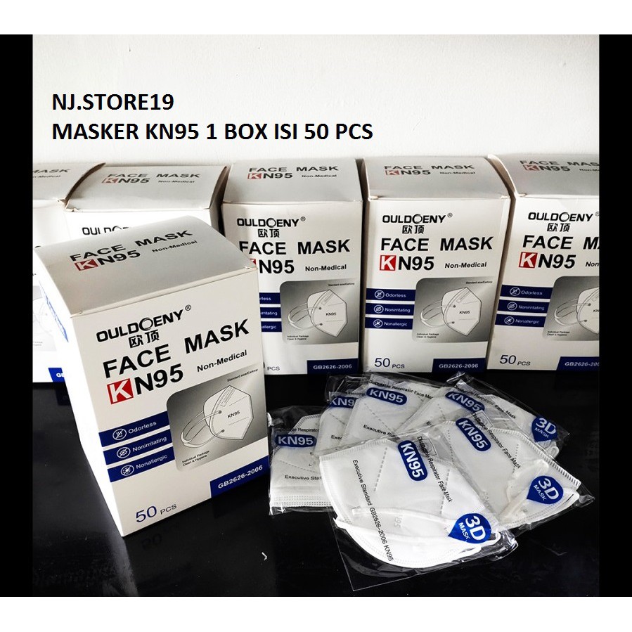 Masker KN95 isi 50 pcs