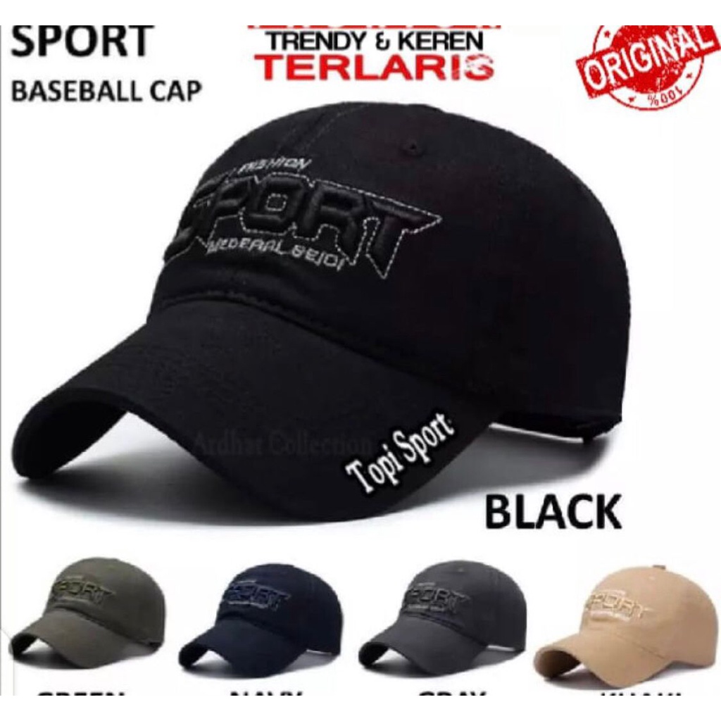 topi pria sport/Topi Baseball Topi Golf Topi Outdoor Topi Pria Topi Wanita