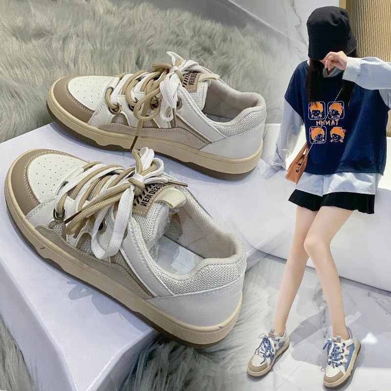 COD Sneakersdaily 9901 Sepatu Sneakers Wanita Sepatu Casual Wanita Kanvas