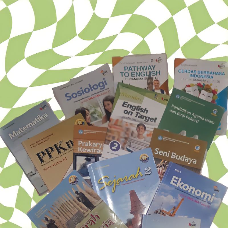 (preloved) buku pelajaran SMA/MA kelas 11 jurusan IPS