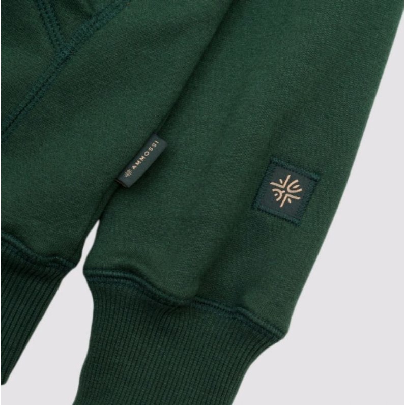 Jaket Pull Hoodie Ammossi Circle Green