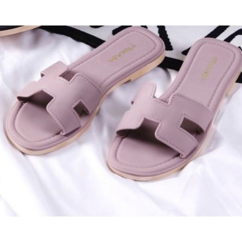 Sandal Slop H Polos Mokaya Import HPS 8856-494-3
