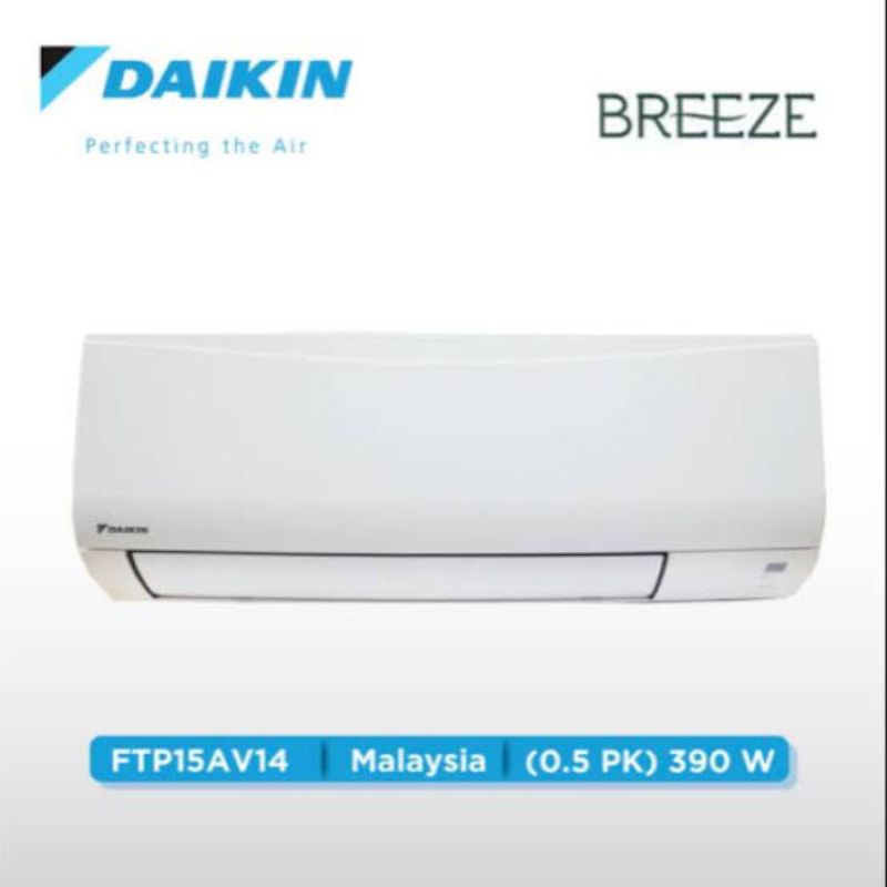 AC DAIKIN 1/2PK BREEZE MALAYSIA FTP15