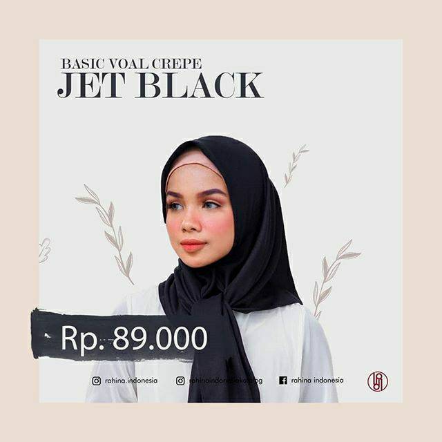 Rahina basic voal crepe