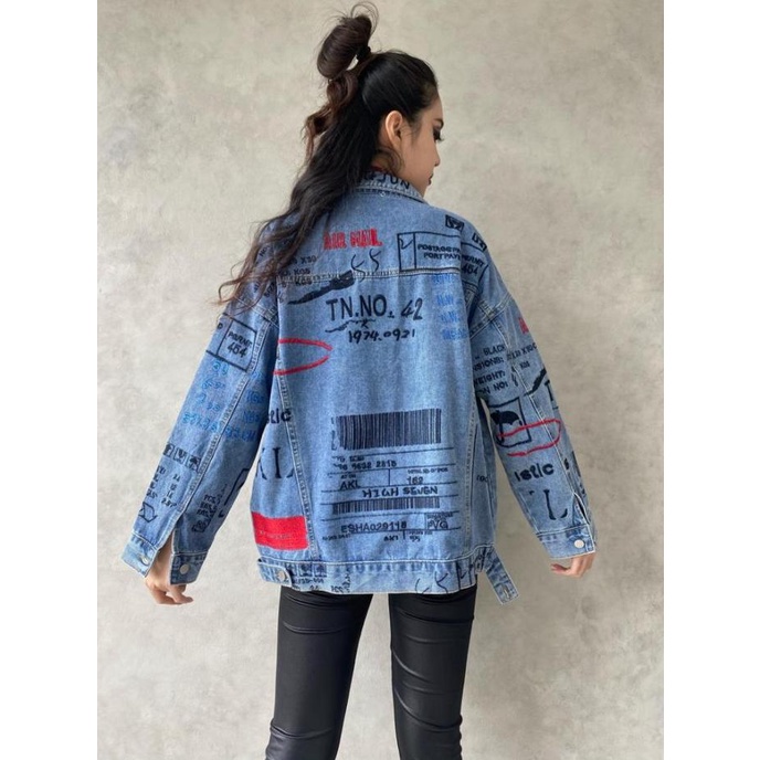 AMR ORIGINAL - JAKET JEANS TOXIC VOL 09 - JJ BARCODE