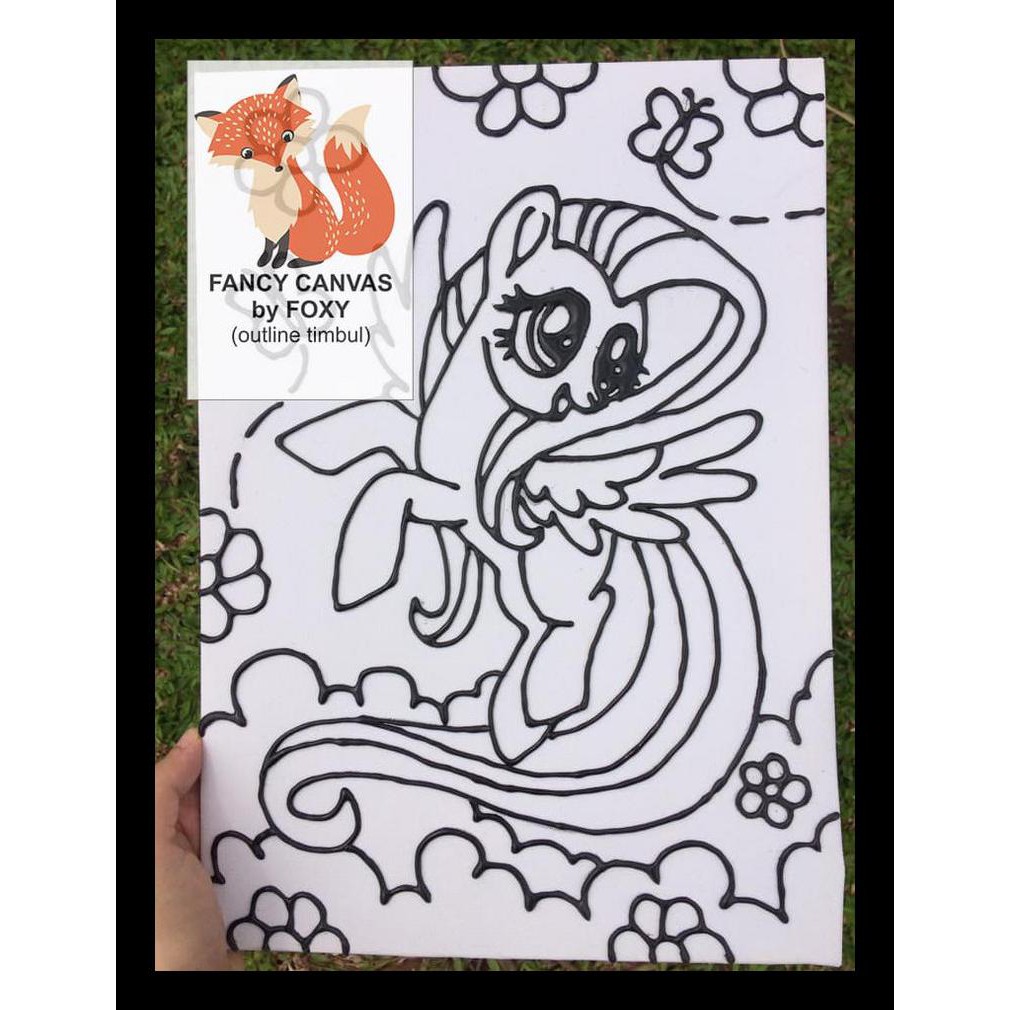 

Stok Baru Kanvas Lukis Anak Gambar Fluttershy - Little Pony Peralatan Melukis Termurah Paling