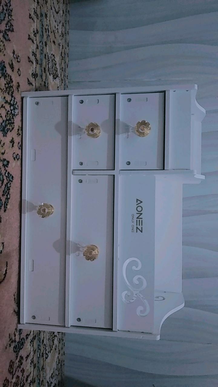 Exsellen Kotak Penyimpanan Tiga Lapis Rak Kosmetik 30*16*25cm