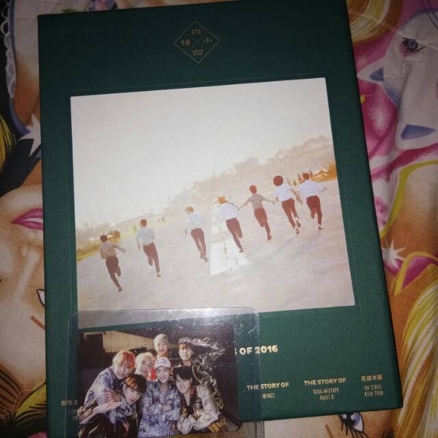 (booked)BTS MEMORIES 2016 FULLSET FIRE PHOTOCARD