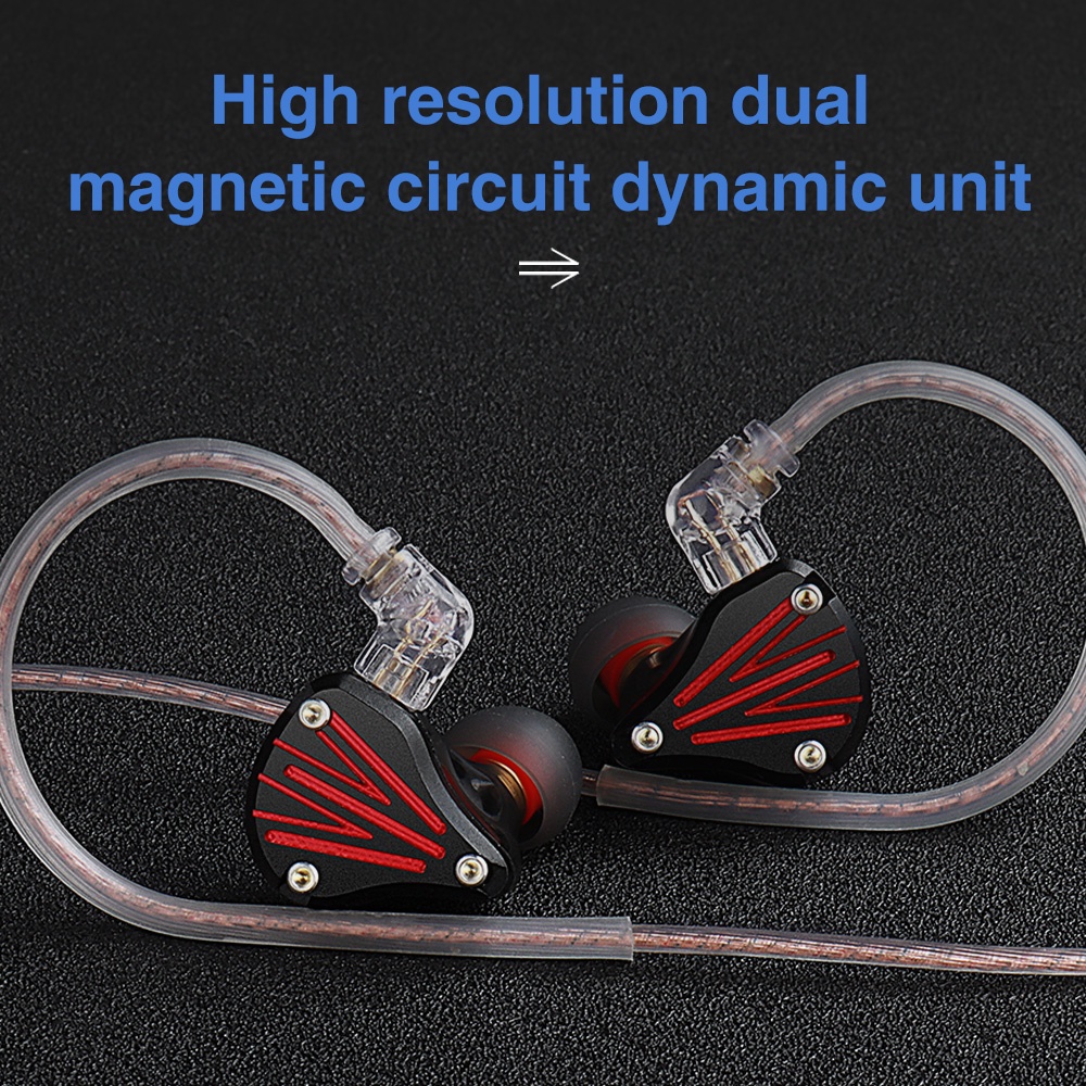 Fz Liberty Max Earphone In Ear HiFi Dual Magnetik Circuit Dynamic Noise Canceling Bahan Metal