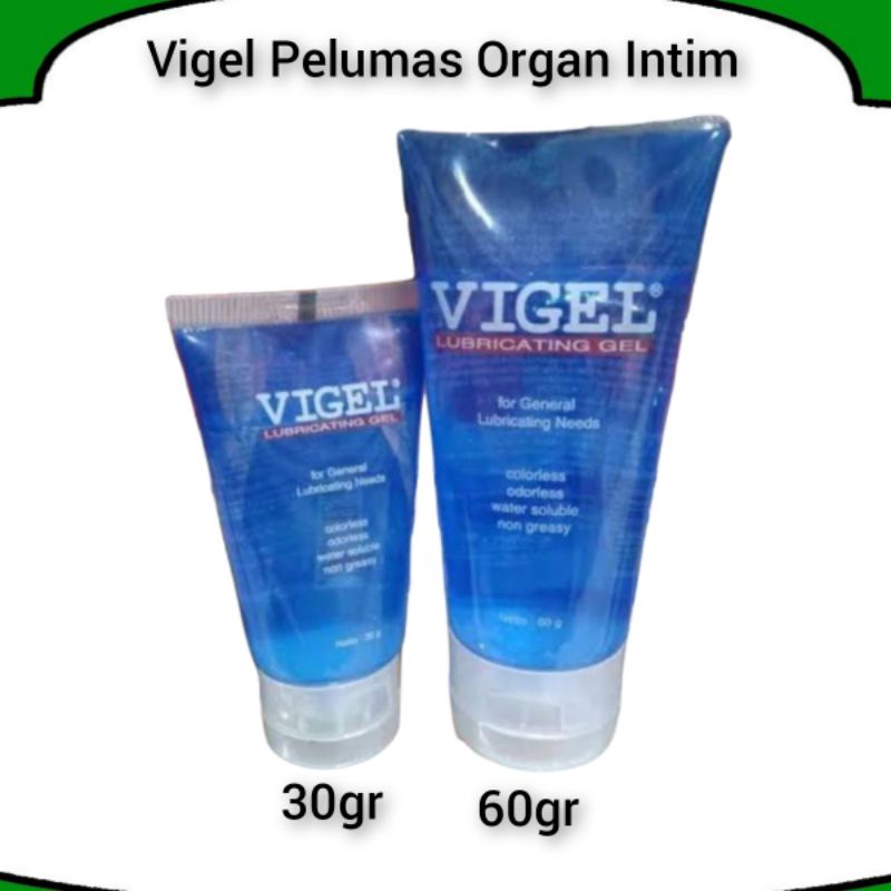 VIGEL LUBRICANTING GEL PELUMAS ISI 30GR DAN 60GR