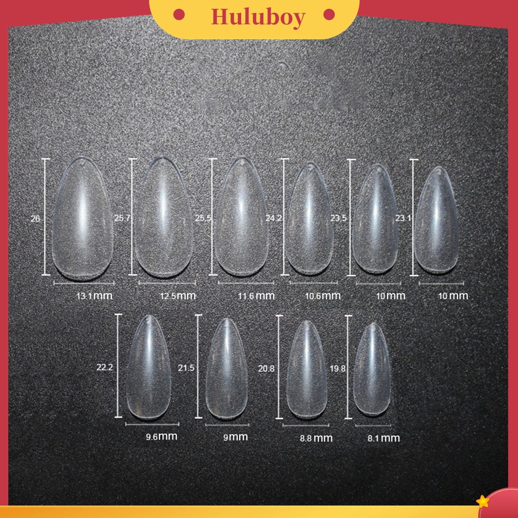 Huluboy Huluboy♡ 24pcs / Set Kuku Palsu Full Cover Desain Natal Untuk Manicure