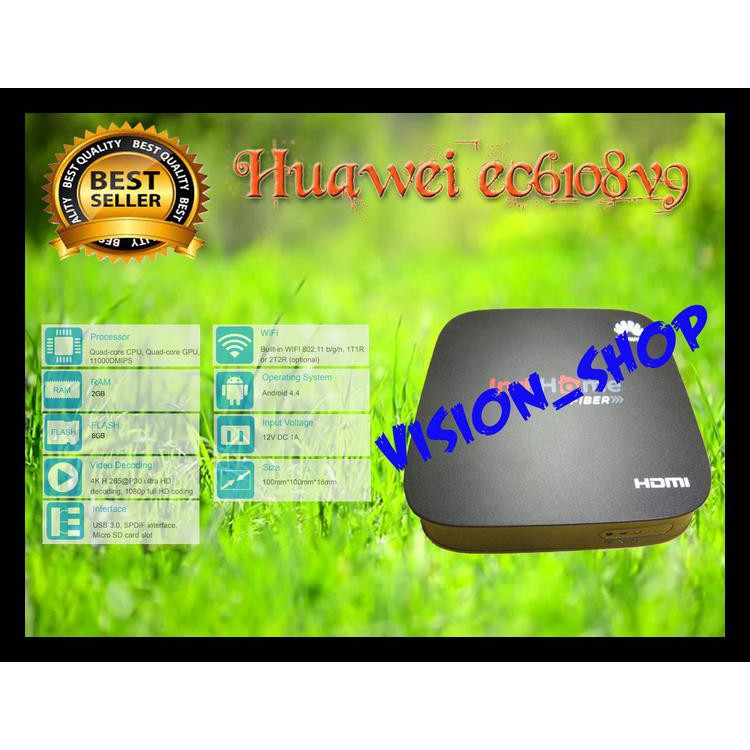 Teruji Barang Baru Sudah Unlock Stb Android 4.4 Smart Media Box Huawei Ec6108 New