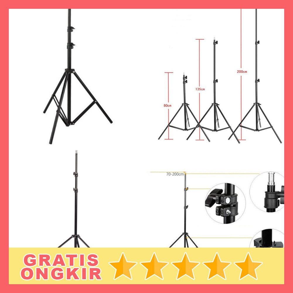 taffSTUDIO payung softbox reflektor E27 single lamp socket -CL- RT50- black