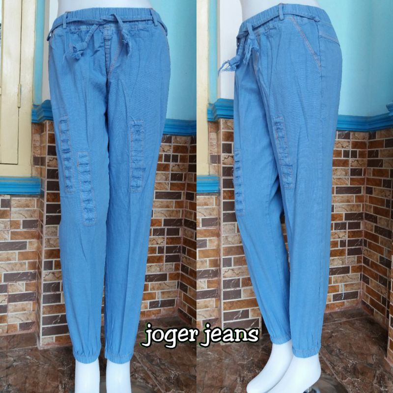 Celana Joger Jeans Wanita