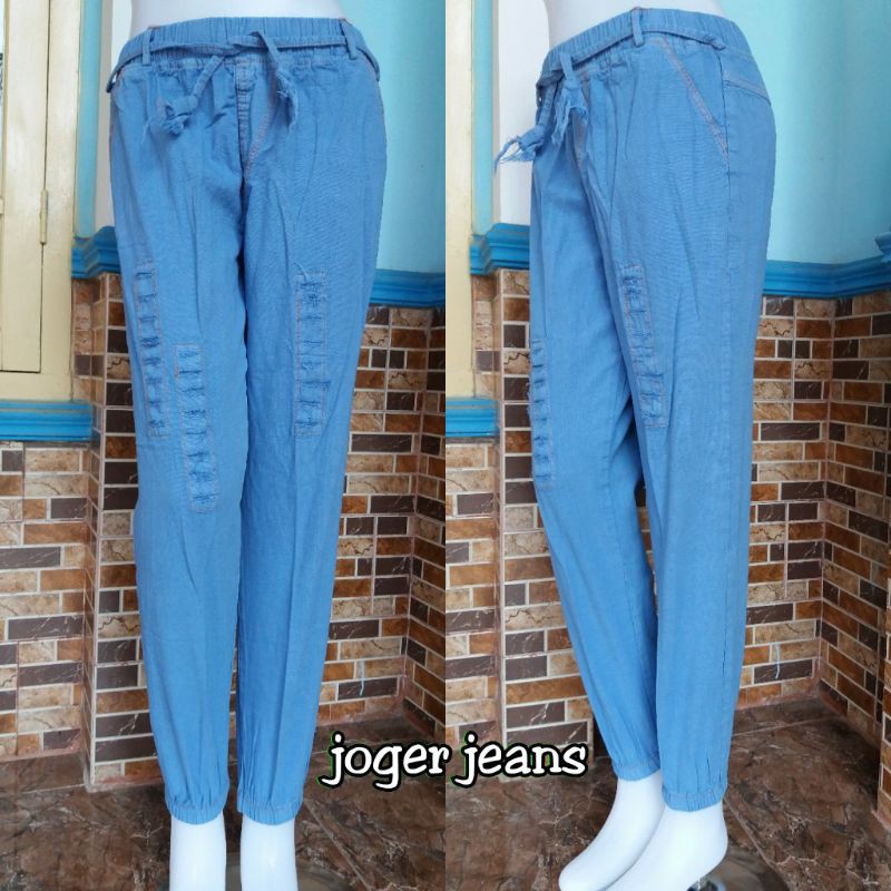 Celana Joger Jeans Wanita