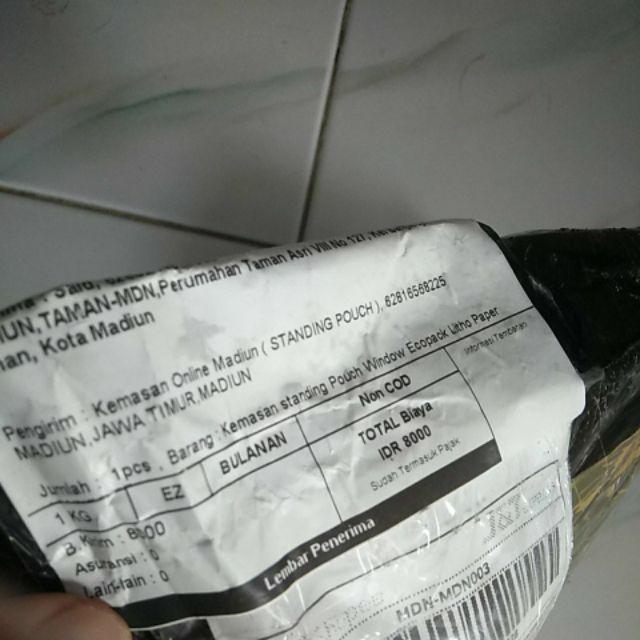 Kpack 9x15cm Kemasan Standing Pouch Window Ecopack Litho Paper 150+zipper