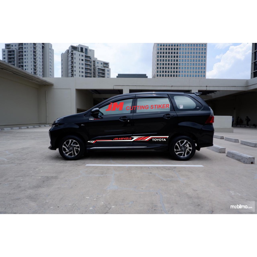 Stiker mobil toyota avanza stiker mobil avanza cutting stiker list avanza