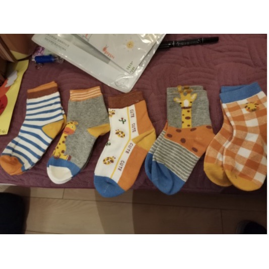 KAOS KAKI ANAK ISI 5 MOTIF LUCU USIA 1-12 TAHUN