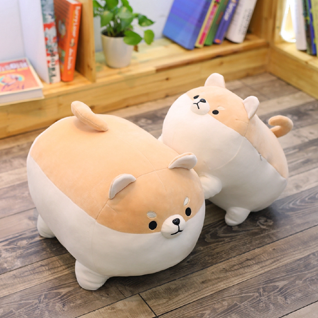 Mainan Boneka Plush Anjing Shiba Tidur Lucu Shopee Indonesia