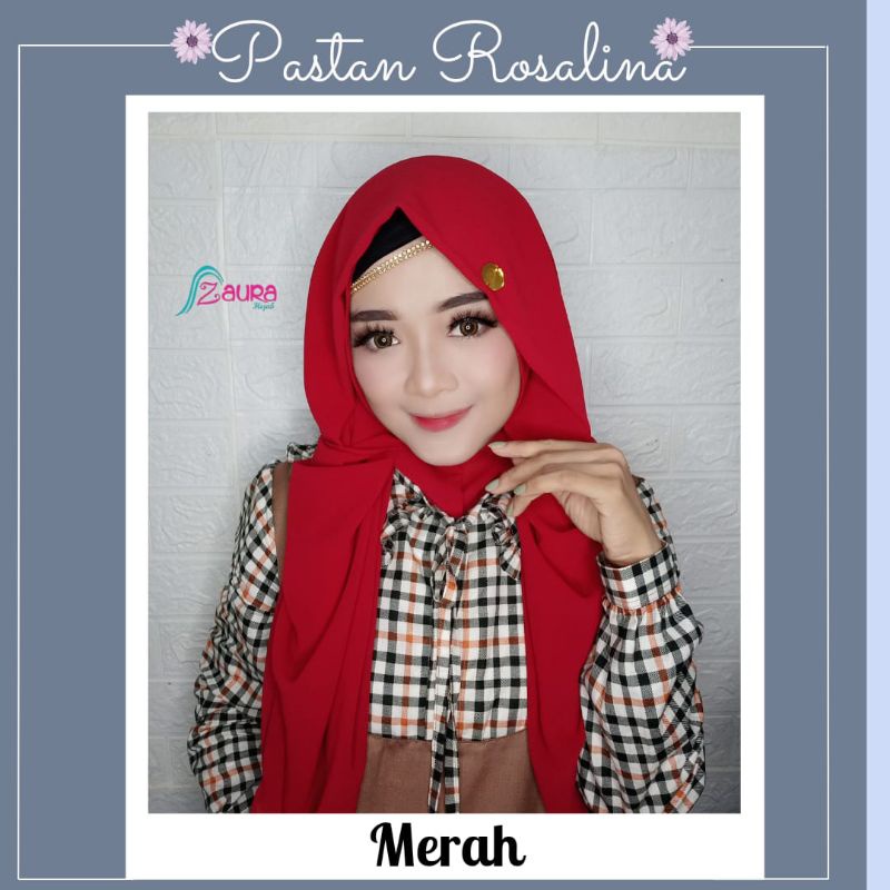 ROSALINA Pasmina instan by Zaura hijab