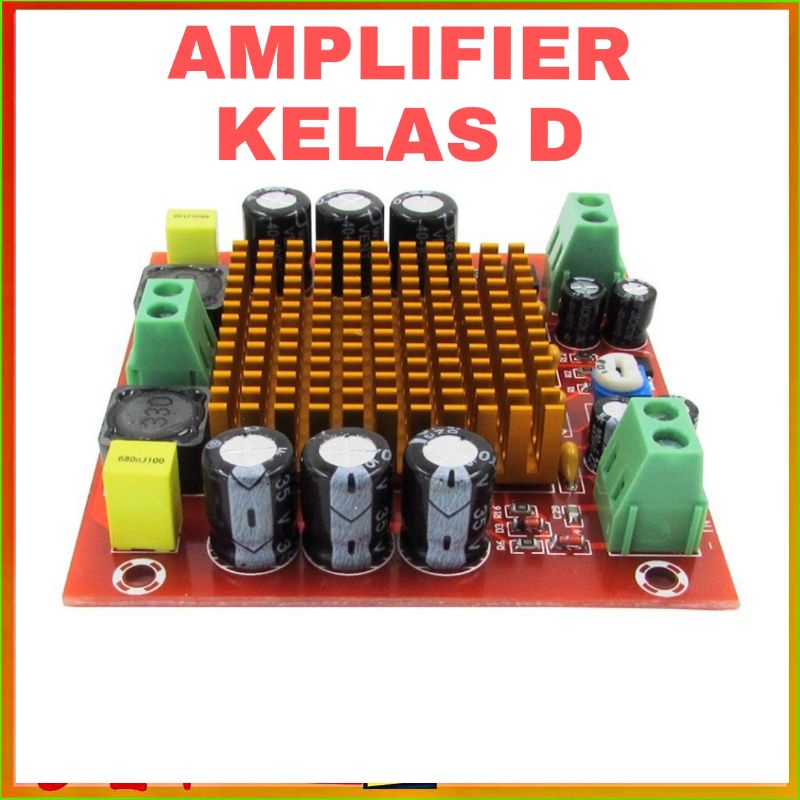 Power Amplifier KELAS D TPA3116D2 MONO 150W karakter sangat Halus dan Kuat