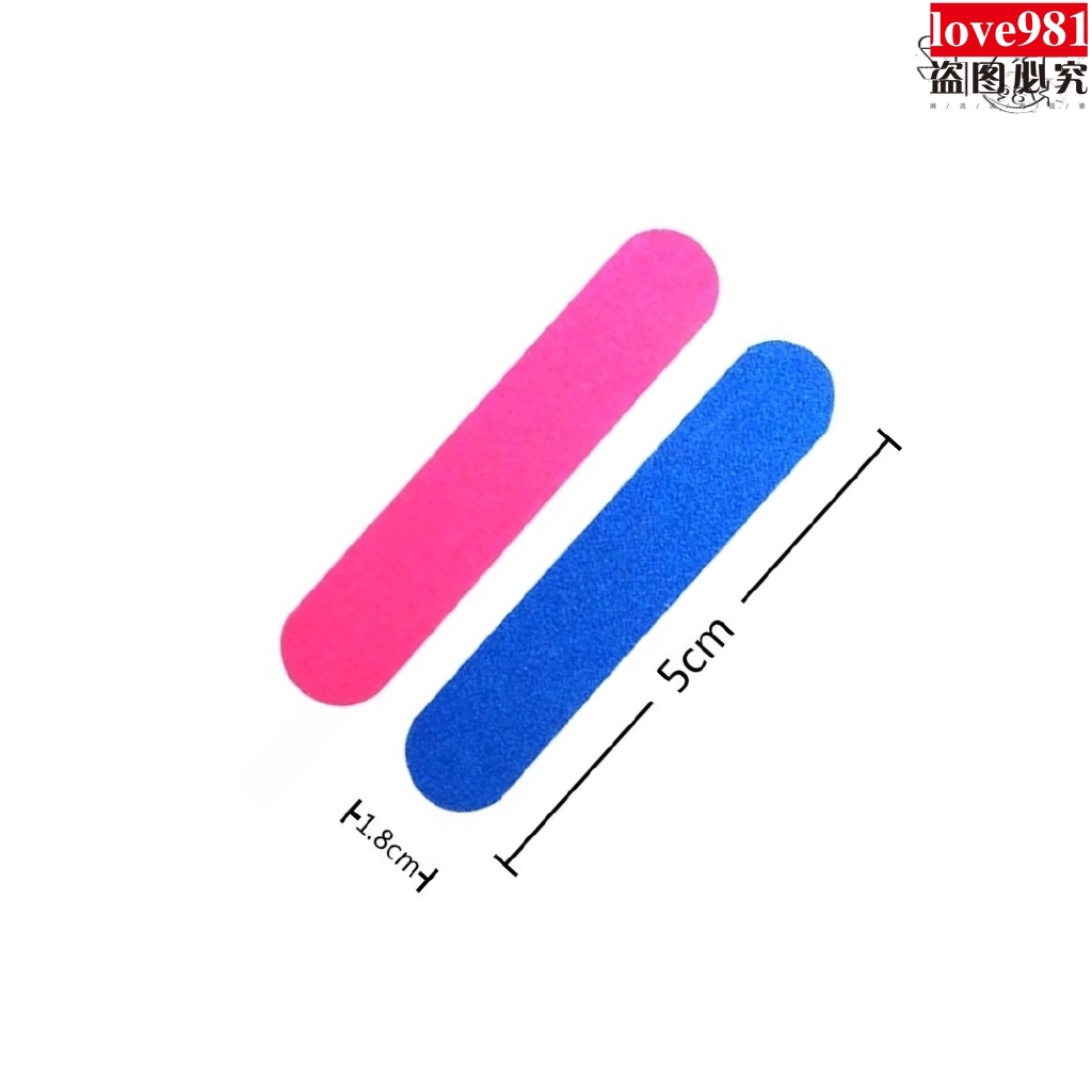 1Pcs Kikir Kuku Mini Dua Sisi untuk Manicure nail kuku Manicure tools