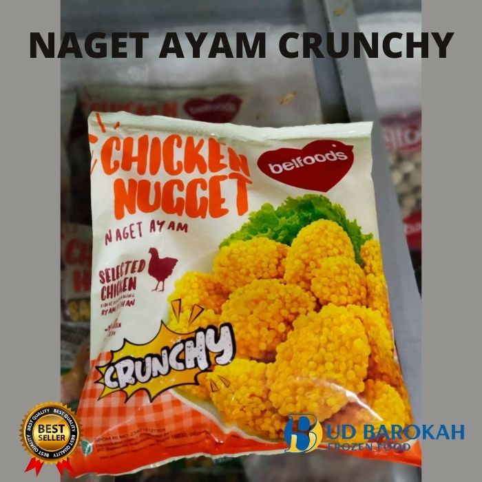 

Promo !! Belfoods Chicken Nugget Crunchy 500gr