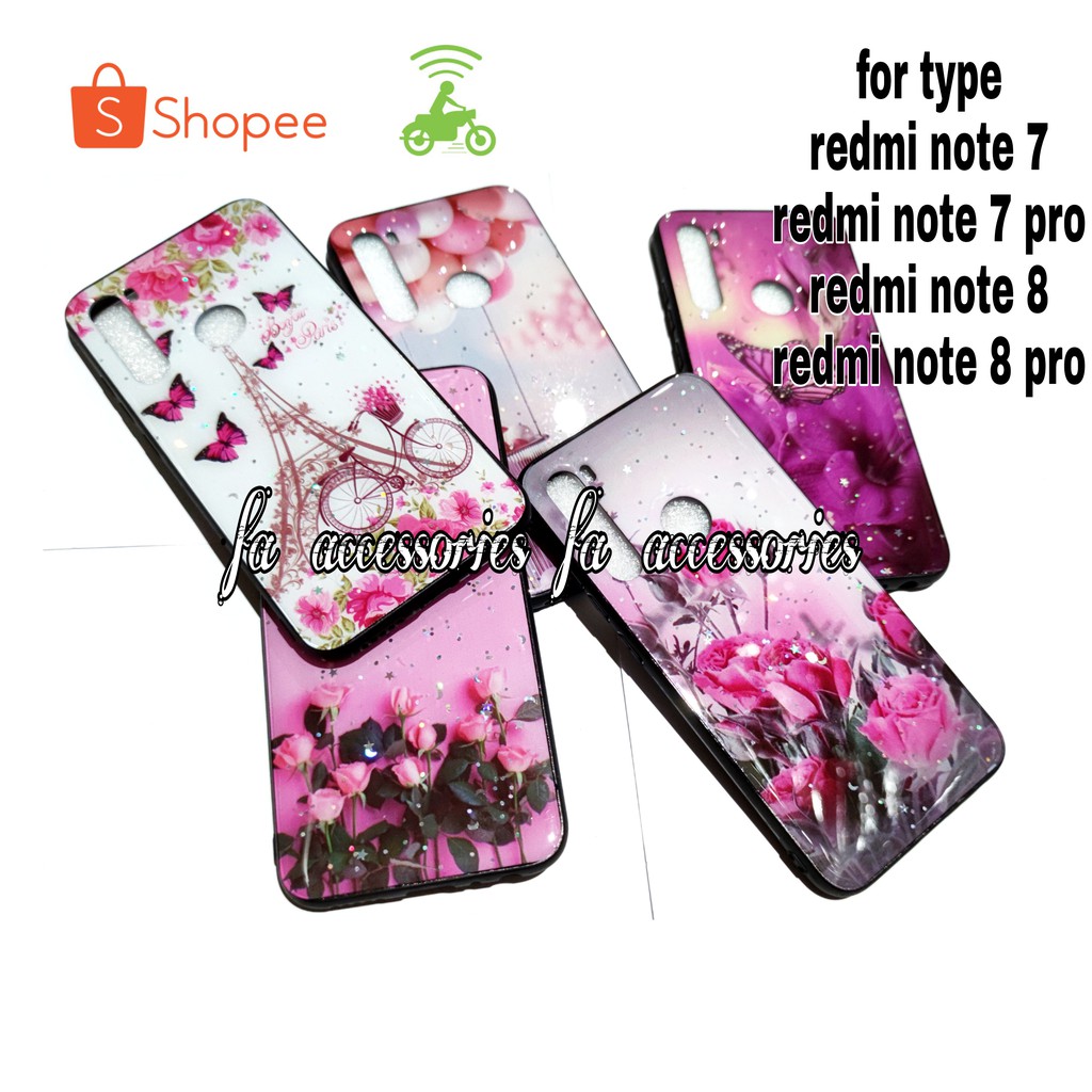 FA Soft case tpu bling casing XIAOMI REDMI NOTE 5 5PRO 9 9PRO 7 7PRO 8 8PRO PRO SOFTCASE