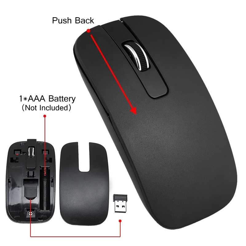 Dotda Wireless Keyboard Mouse Combo 2.4G - JP115