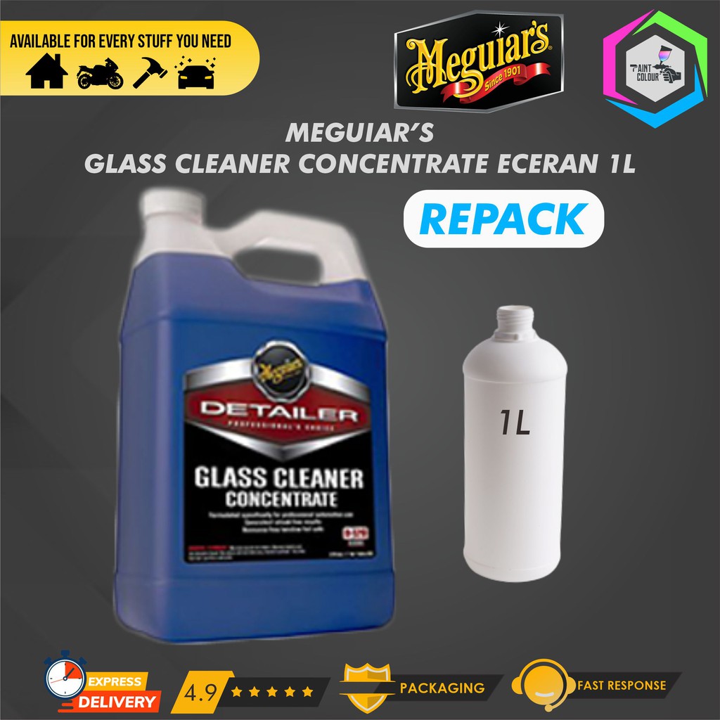 Meguiar's - Meguiars GLASS CLEANER CONCENTRATE ECERAN 1L 500ML - Paint Colour