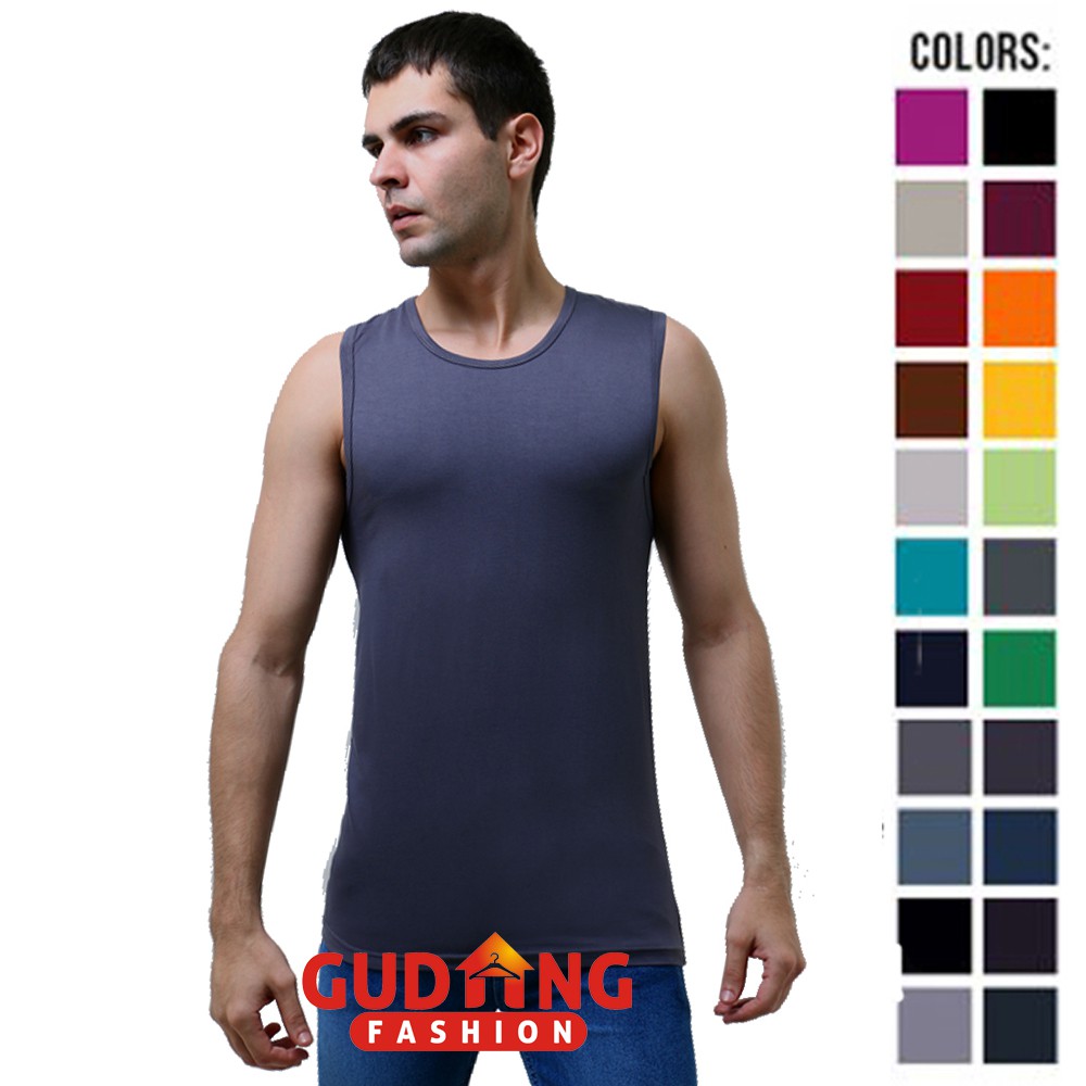 Singlet Pria Distro - Banyak Pilihan Warna (COMB)