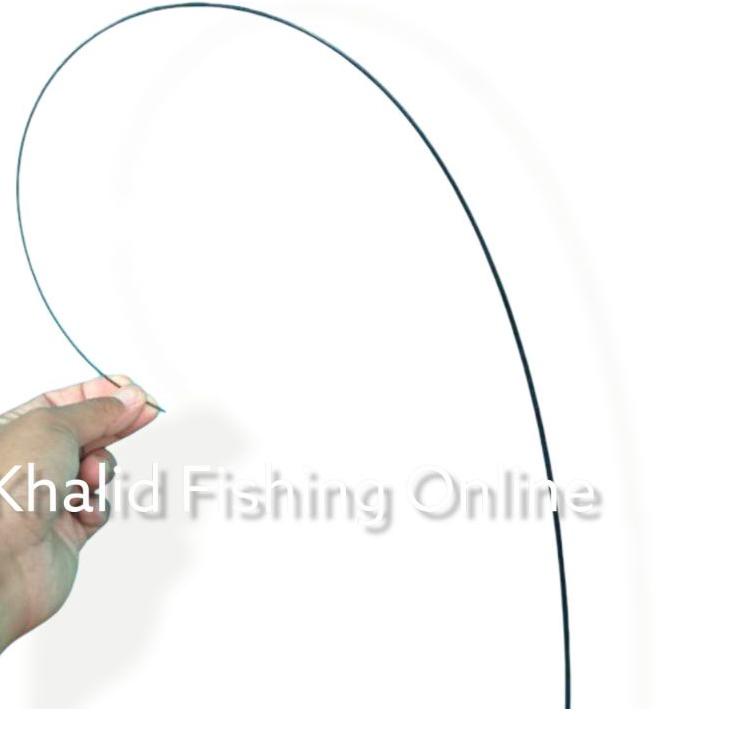 Jual E0KS7 BAHAN CUSTOM JORAN BLANK FIBER SOLID PANJANG 150 CM KUAT DAN KAKU, LENTUR DI UJUNG dan ri